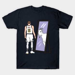 Nikola Jokic Mirror GOAT T-Shirt